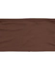 Flat of Brown Stretch Waistband