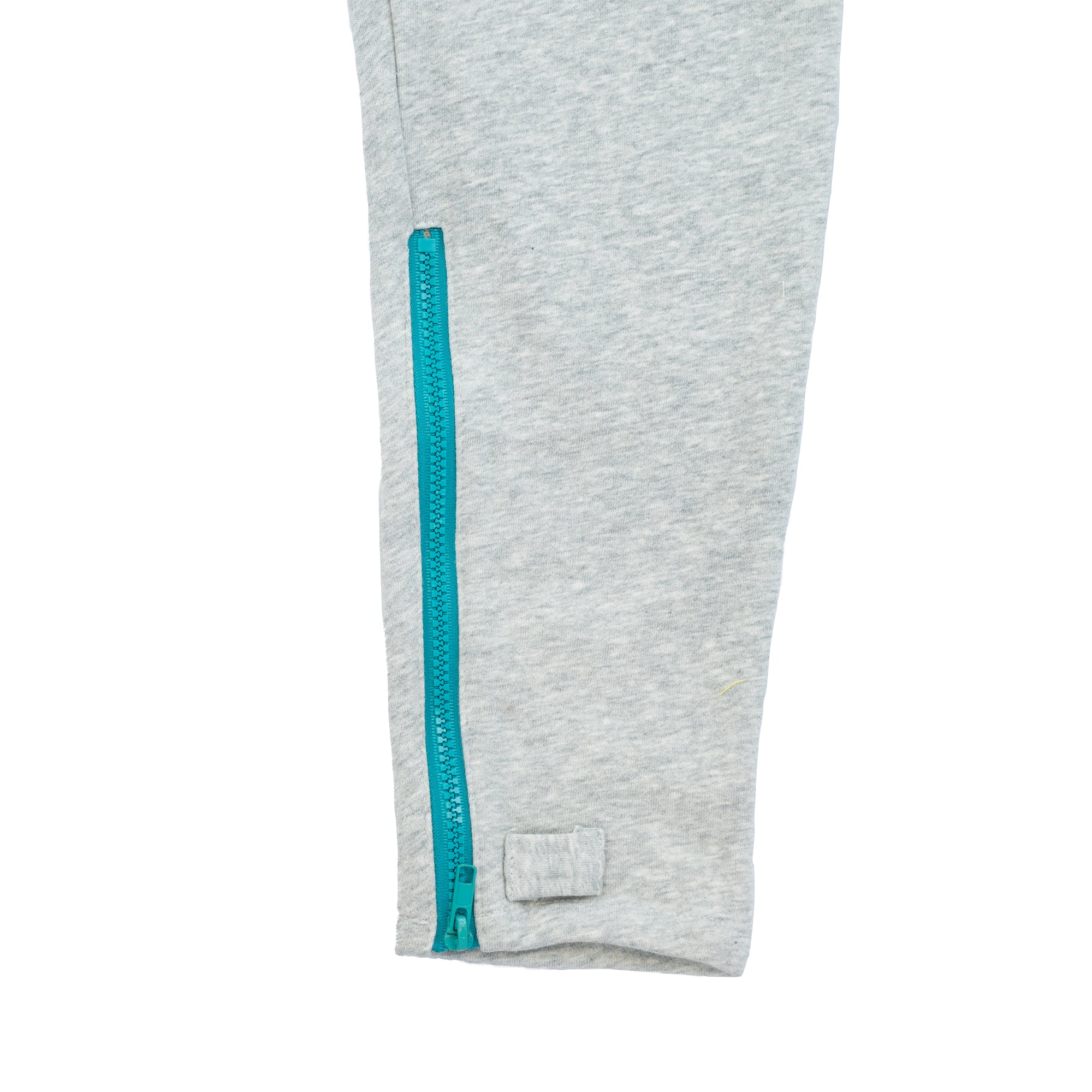 Adult Ankle Zip Access Pant with Contrast Zippers ankle closeup