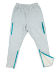 Adult Ankle Zip Access Pant with Contrast Zippers with open ankle zipper