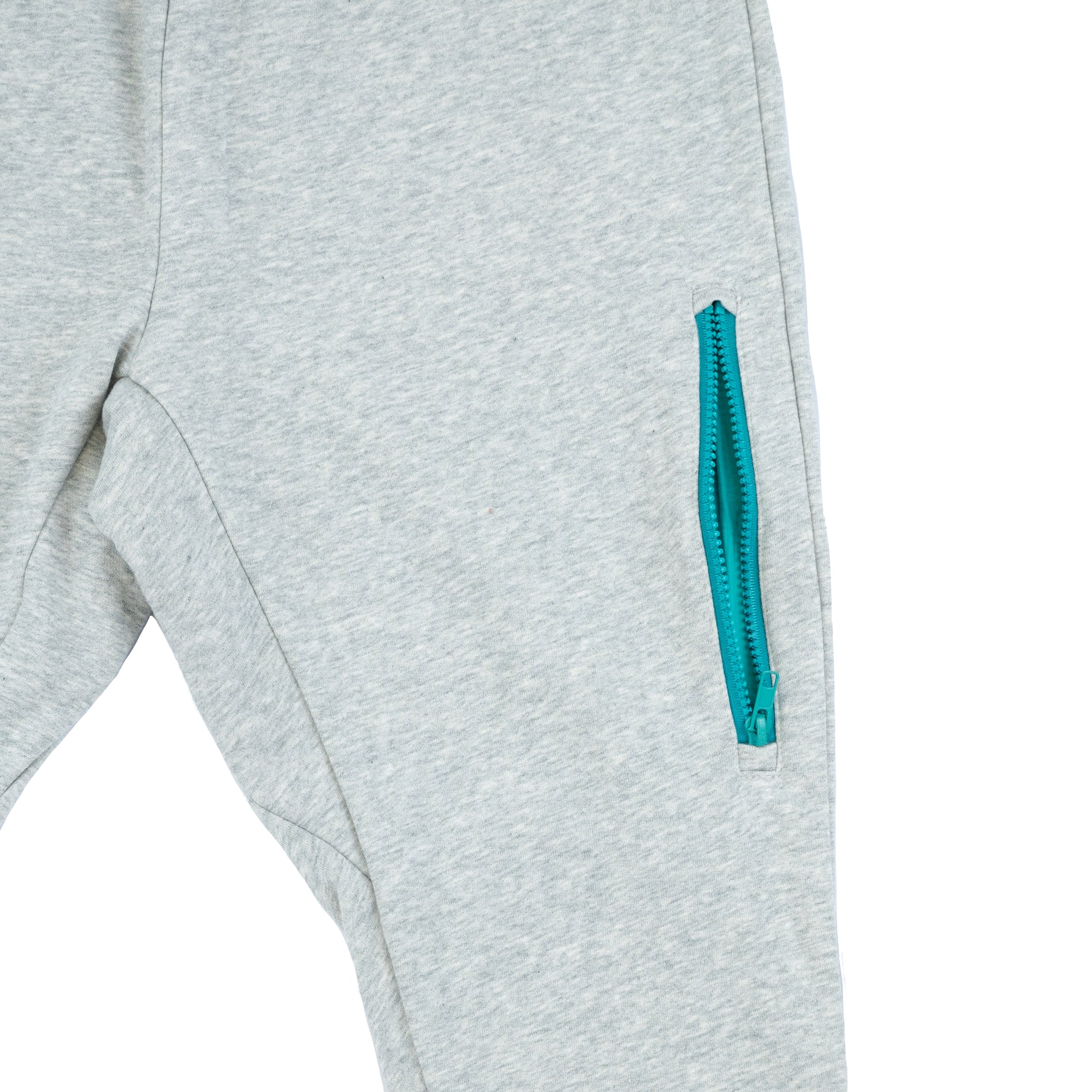 Adult Ankle Zip Access Pant with Contrast Zippers pocket closeup