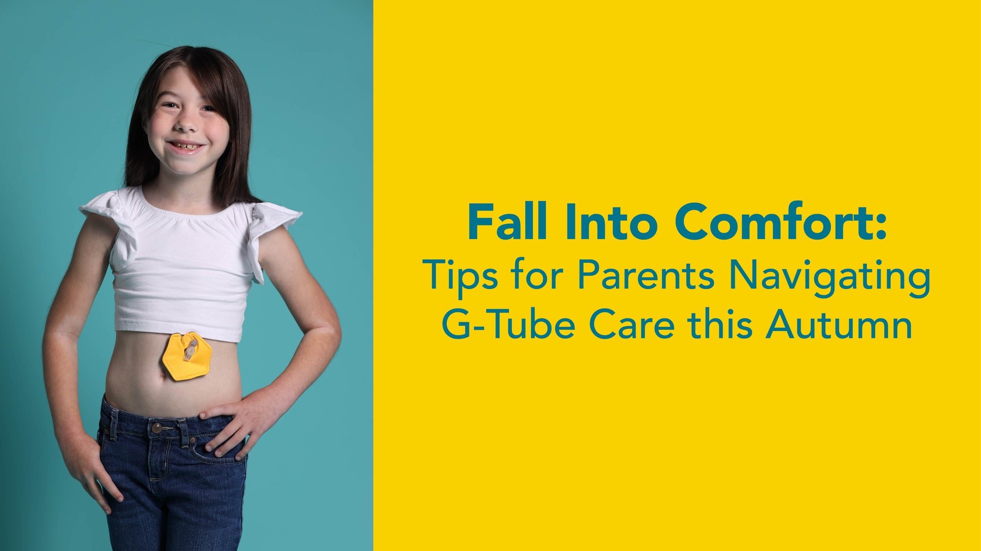 Fall Into Comfort: Tips for Parents Navigating G-Tube Care this Autumn