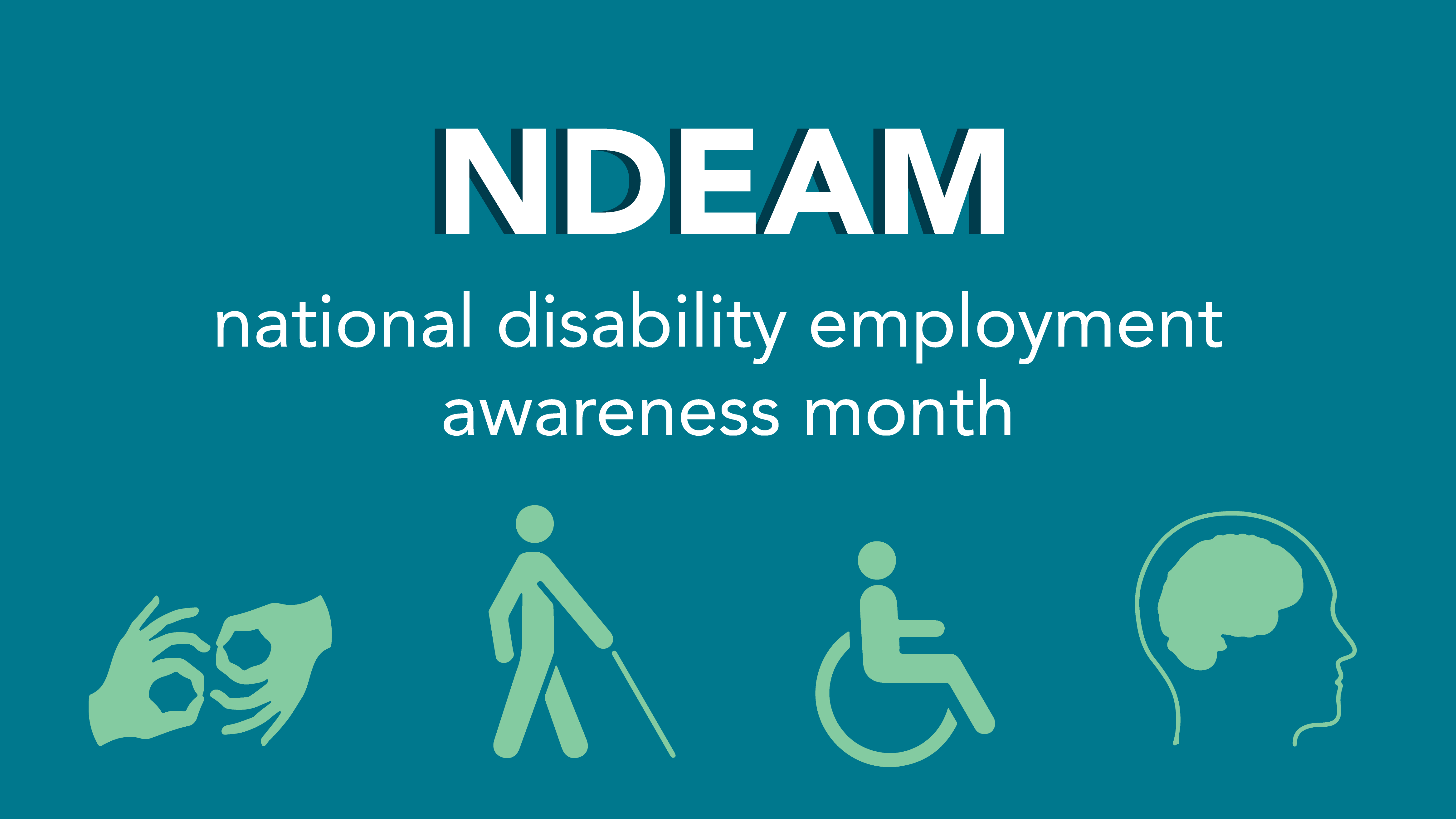 National Disability Employment Awareness Month (NDEAM) SpoonieThreads