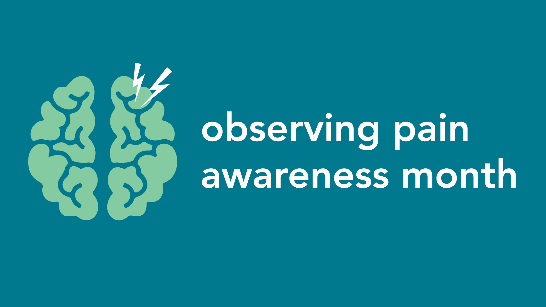Observing Pain Awareness Month
