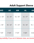 2-Pack Unisex Heathered Support Sleeve