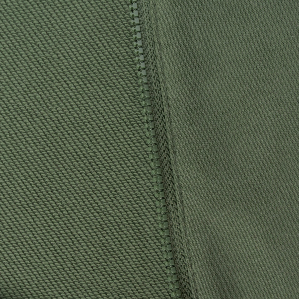 Closeup of sage green fabric