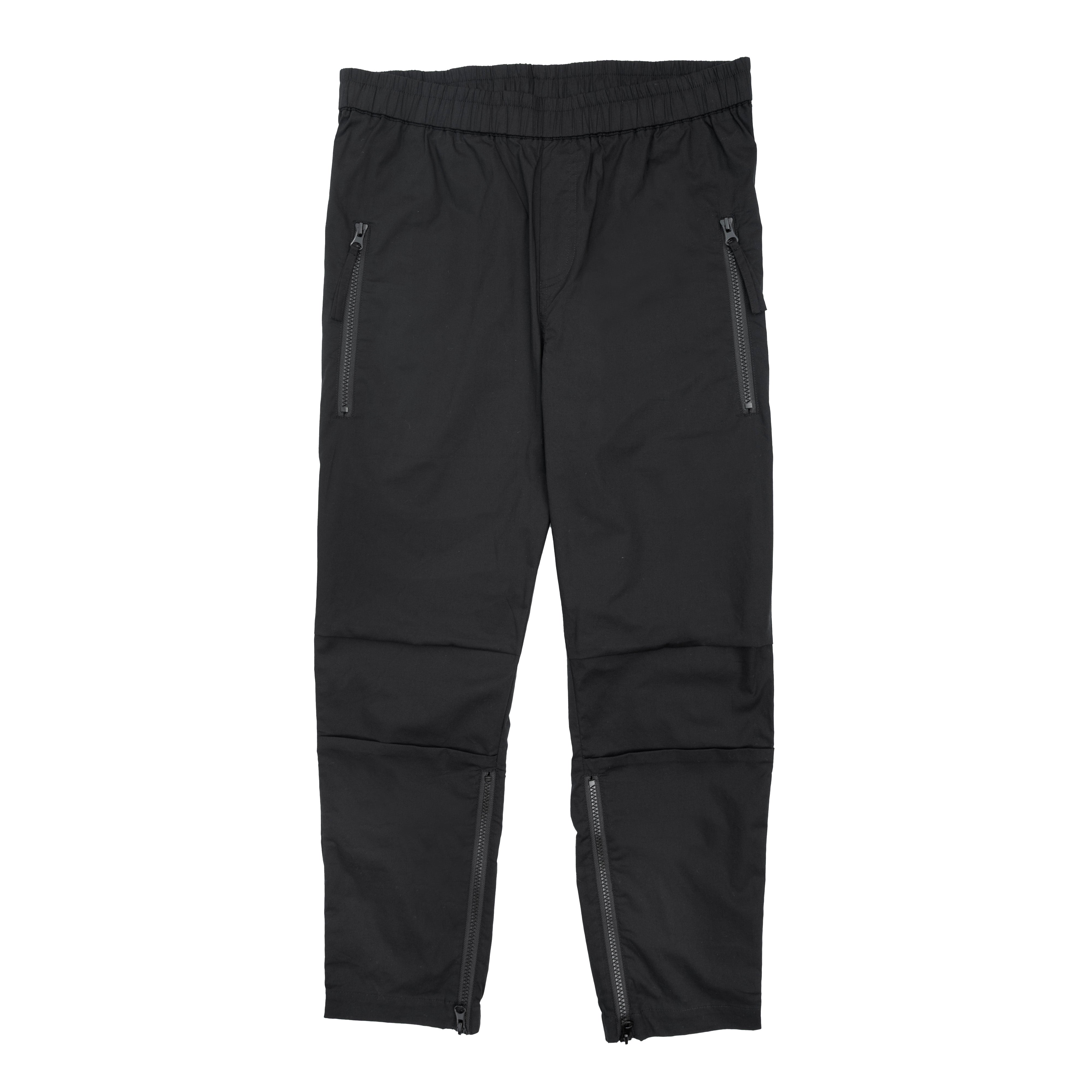 Black Adult Ankle Zip Access Casual Pant – SpoonieThreads