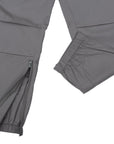 Closeup of zip pants