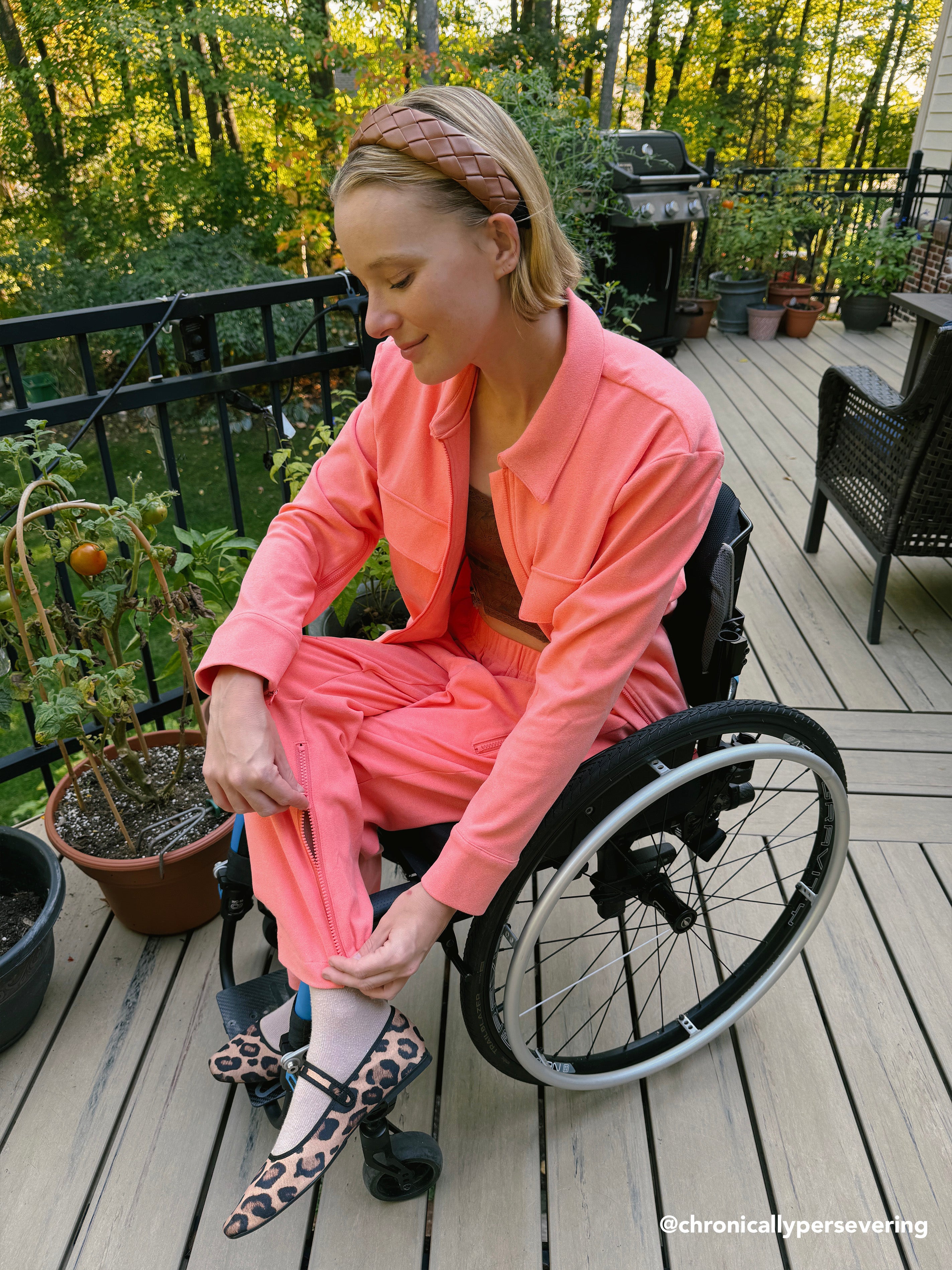 Sunset Felt Zip Access Pant – SpoonieThreads