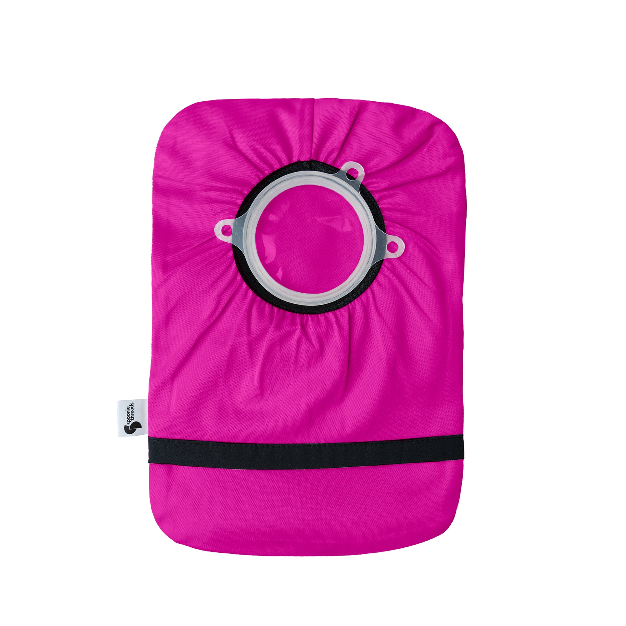Fuschia Elastic Ostomy Bag Cover