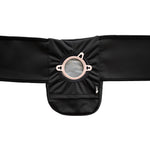 Closeup of ostomy belt