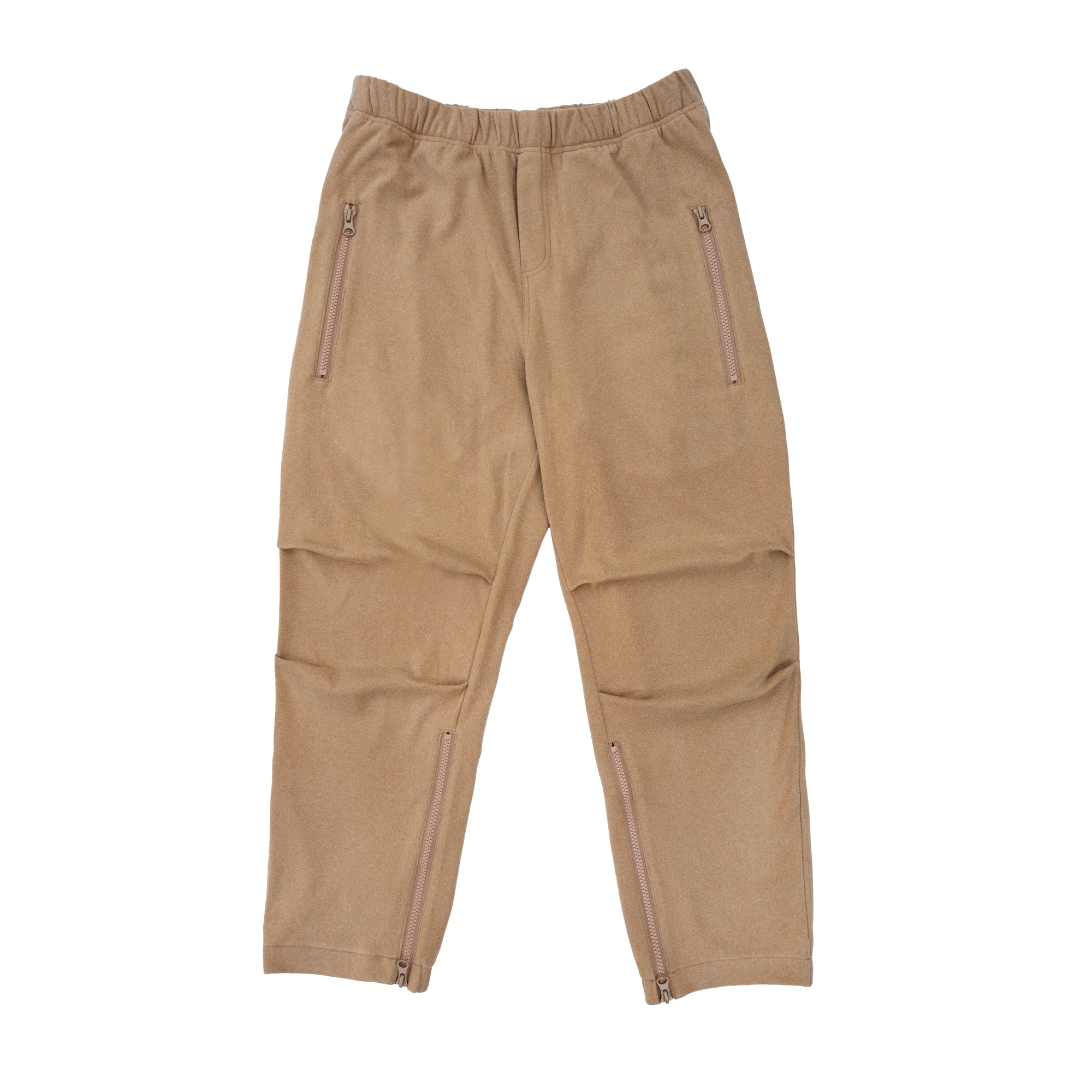 Khaki Felt Zip Access Pant