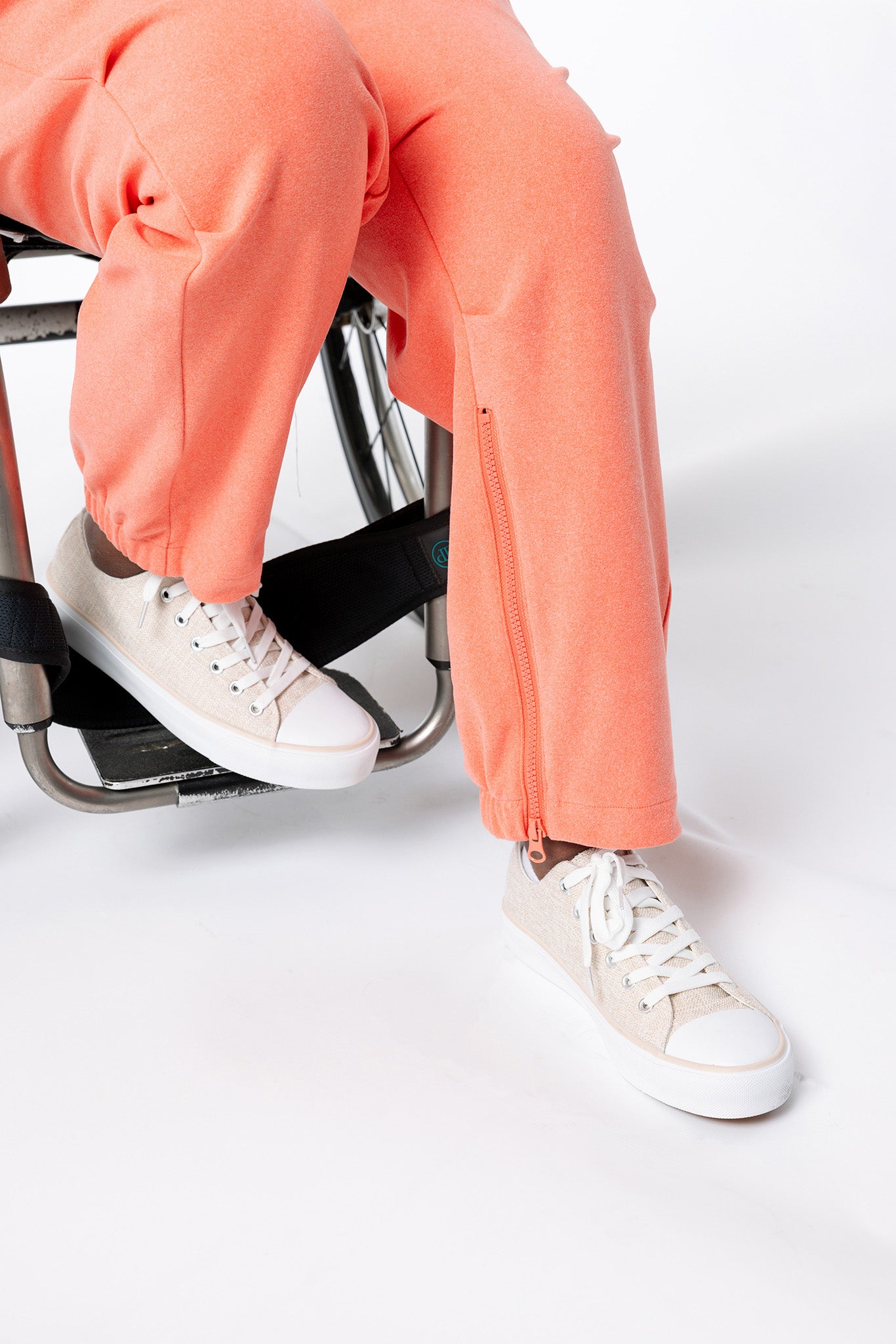 Closeup of Pant zipper