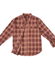 Plaid Zip Front Shacket with PICC LIne