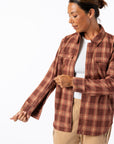 Michelle opening arm zipper