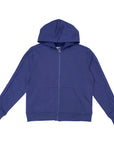 Flat of Full Zip Hoodie on white background