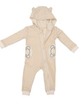 Hoody  Bear Preemie to 4T G-Tube Jumpsuit