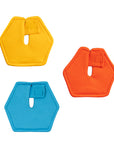 G-Tube Pads (3 pack) Gold Orange Aqua