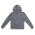 Flat of Salt & Pepper Adult sleeve access hooded tee