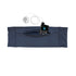 Black Double Pocket Belt with insulin pump