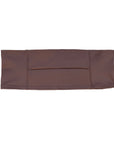 Brown Double Pocket Belt carries T1D Insulin Pump, Glucose Monitor, Smartphone, Accessories, Epipen, Medical Devices