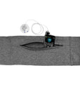 Steel Double Pocket Belt with insulin pump