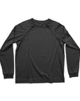 Black Adult Snap Access Long-Sleeve Tee Shirt