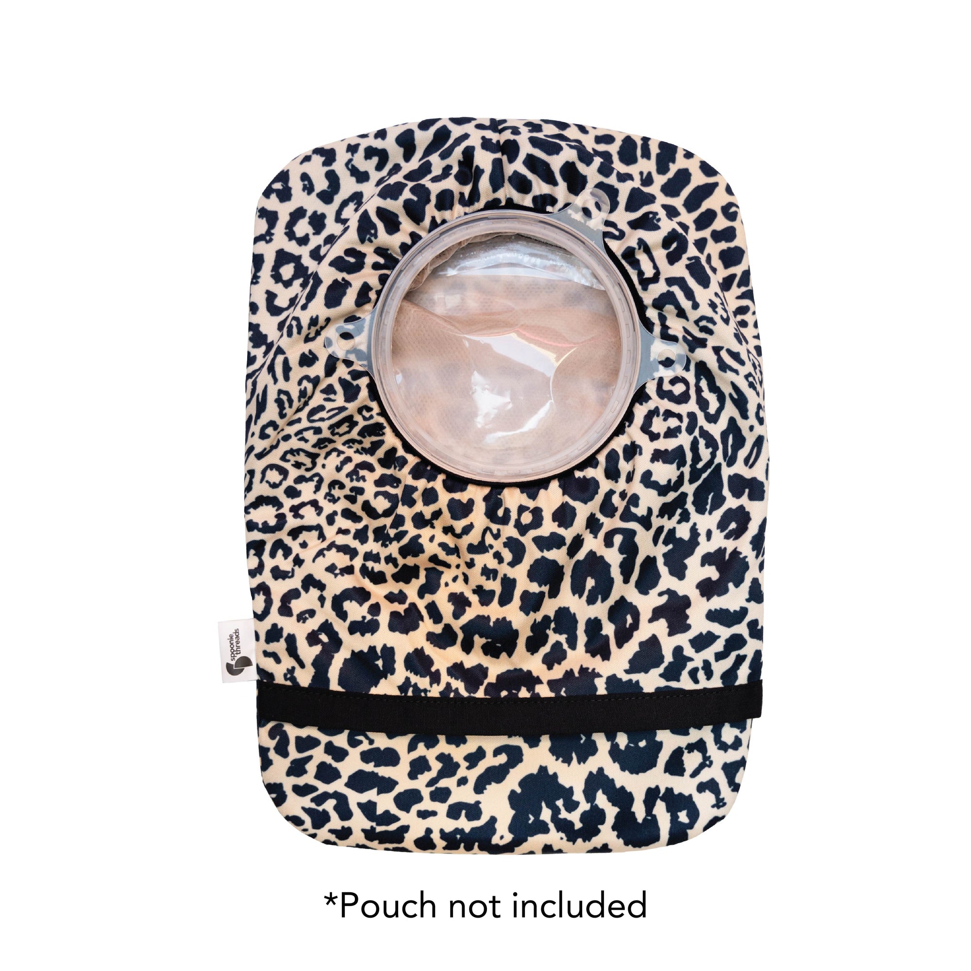 Leopard Elastic Ostomy, Colostomy, Ileostomy Bag Cover