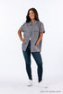 Celia is 5'4" wearing a size M