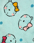 Little Bear G-Tube Short Sleeve Baby Onesie