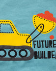Future Builder G-Tube Short Sleeve Baby Onesie