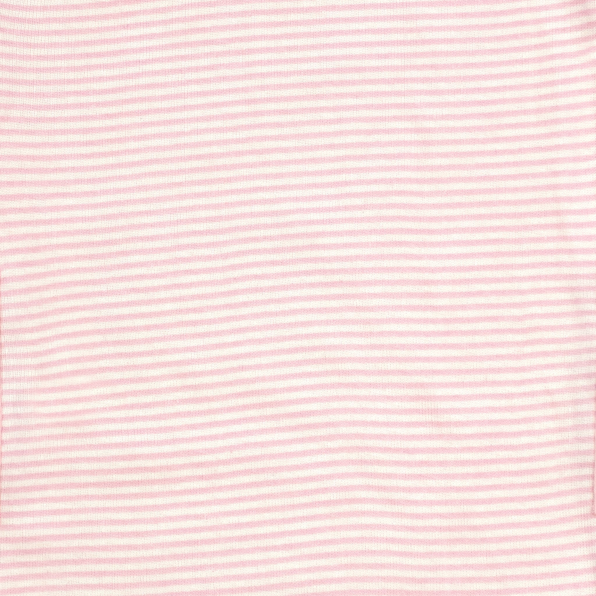 Beary Pink Stripes G-Tube Short Sleeve Baby Onesie FINAL CLEARANCE