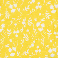 Yellow Garden Flutter Sleeve Onesie