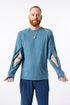 Mike showcasing open sleeve zippers