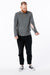 Mike wearing Raglan and Sleeve Zip Access Tee with sleeve open