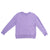 Flat image of lilac sweatshirt