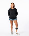 Michelle is 5'10" wearing a size M