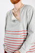 Closeup of Zip Access Sweatshirt