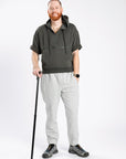 Gray Adult Ankle Zip Access Pant