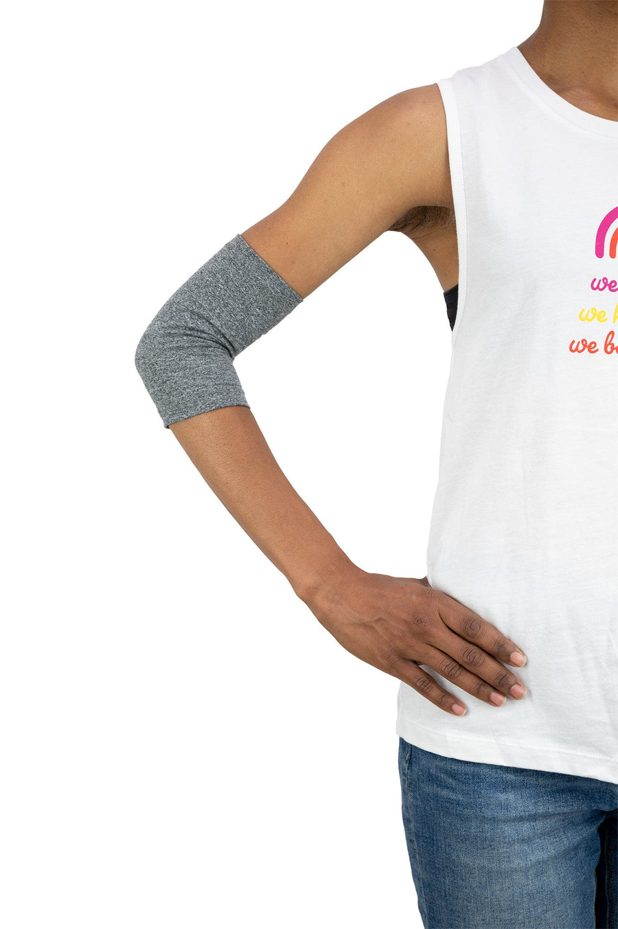 2-Pack Unisex Heathered Support Sleeve