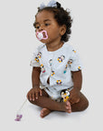 Penguin Friends Snap Access Baby Bodysuit