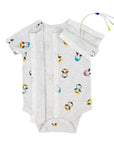 Penguin Friends Snap Access Baby Bodysuit