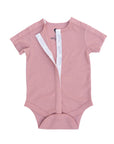 Dusty Pink Waffle Knit Preemie to 4T All-Access Bodysuit