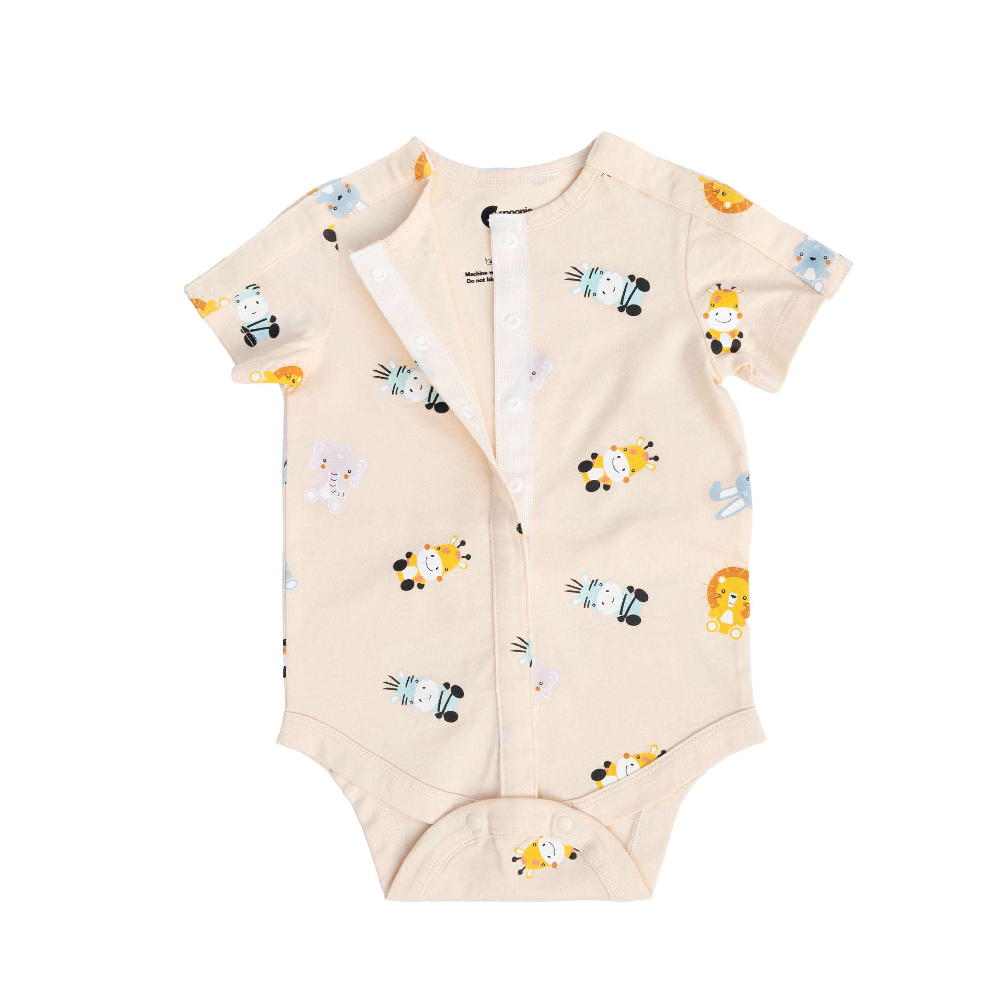 Safari Print Preemie to 4T All-Access Bodysuit