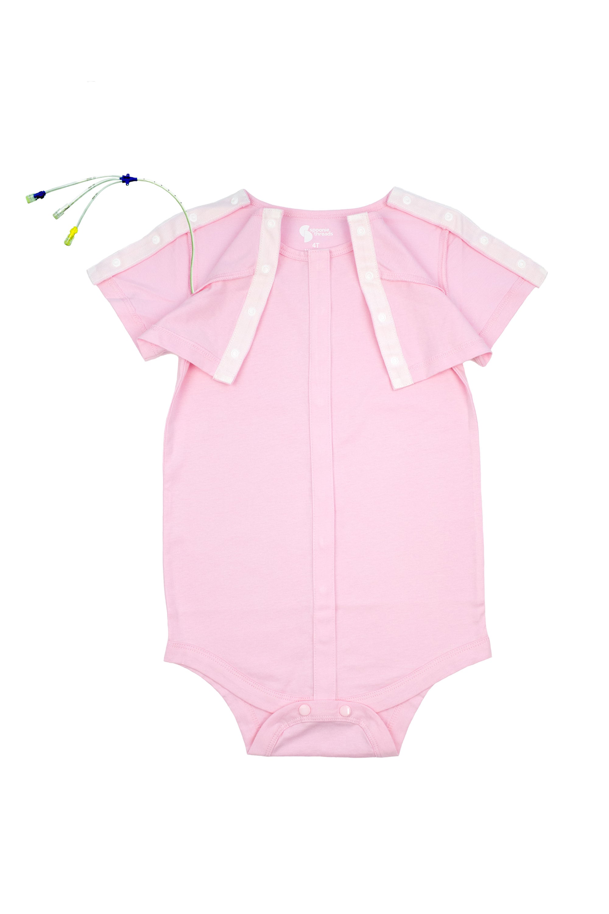 Flat of Pink All Access Bodysuit with Tube