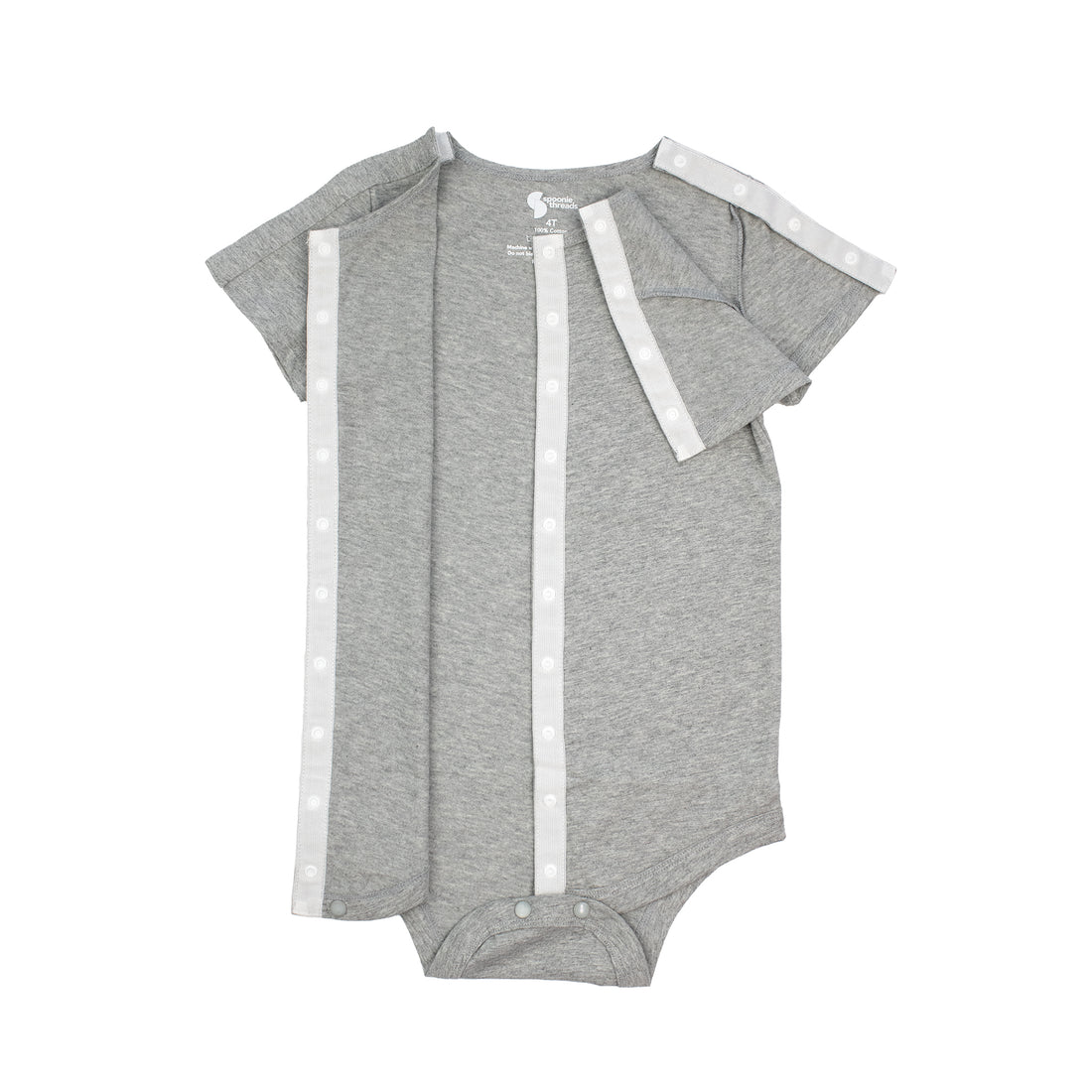 Short Sleeve Vertical Access Bodysuit