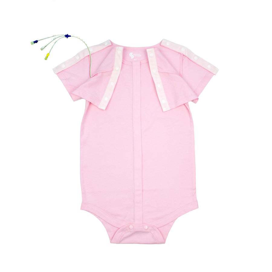 Short Sleeve Vertical Access Bodysuit