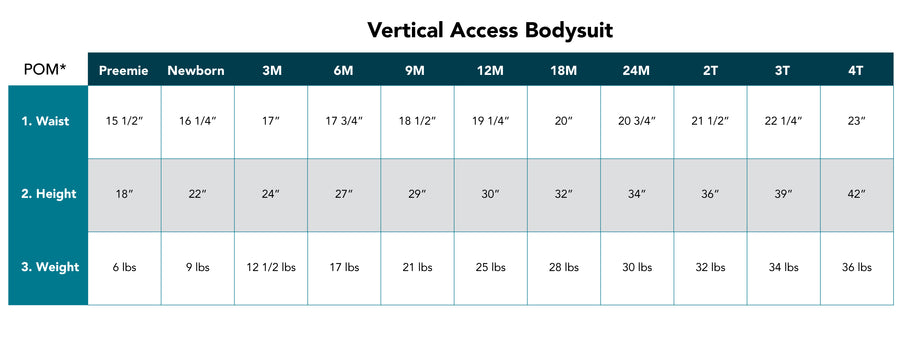 Short Sleeve Vertical Access Bodysuit