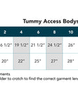 Blue Kids Tummy Access Bodysuit, G-Tube, Catheter, Ostomy