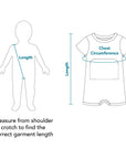 Blue Kids Tummy Access Bodysuit, G-Tube, Catheter, Ostomy