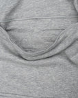 Gray Adult Chest & Abdomen Zipper Access Hoodie